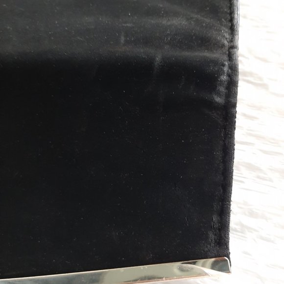 Jimmy Choo Parfums Black Sparkly Evening Bag Magnetic Closure 9.5X6 - Picture 4 of 4